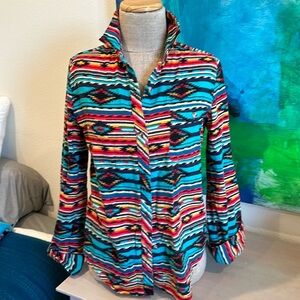 Urban Outfitters Aztec Tribal Flannel Shirt Medium